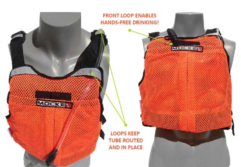 2016 MOCKE Racer PFD Hydration Pocket Options