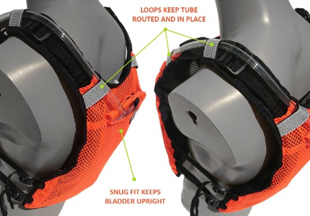 2016 MOCKE Racer PFD Detail of Hydration Tube holders
